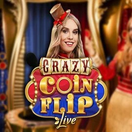 Crazy Coin Flip casino game by Evolution – featured logo at O'Reels Casino UK