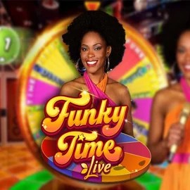 Funky Time logo by Evolution at O'Reels Casino UK