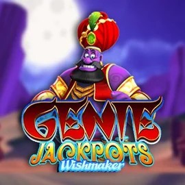 Genie Jackpots Wishmaker slot logo by Blueprint Gaming at O'Reels Casino UKGenie Jackpots Wishmaker