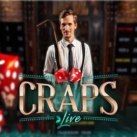 Enjoy Live Craps by Evolution – logo hosted on reelsoncasino.eu