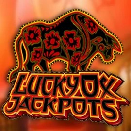 Jackpots logo of Lucky Ox Jackpots from Rival at O'Reels Casino UK
