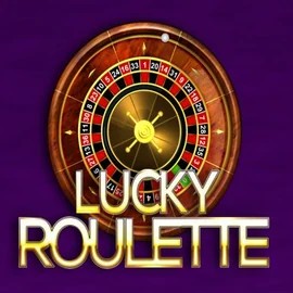 Lucky Roulette slot logo by Belatra Games at O'Reels Casino UK