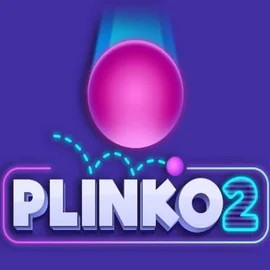 Plinko 2 online game logo by BGAMING on reelsoncasino.eu
