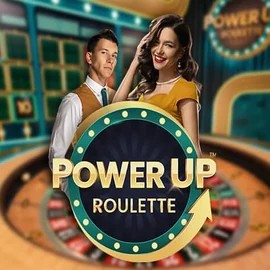 PowerUP Roulette logo – Live Casino by Pragmatic Play at O'Reels Casino UK