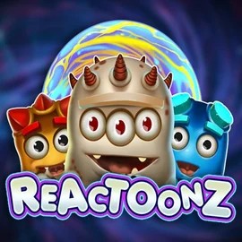 Official Slots logo: Reactoonz by Play'n GO at O'Reels Casino UK