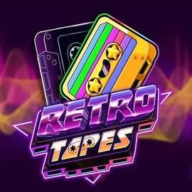 Slots logo of Retro Tapes from Push Gaming at O'Reels Casino UK