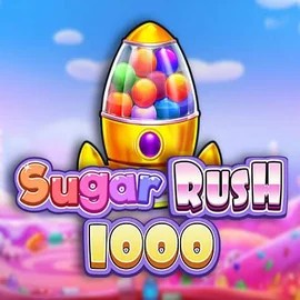 Sugar Rush 1000 logo by Pragmatic Play at O'Reels Casino UKSugar Rush 1000