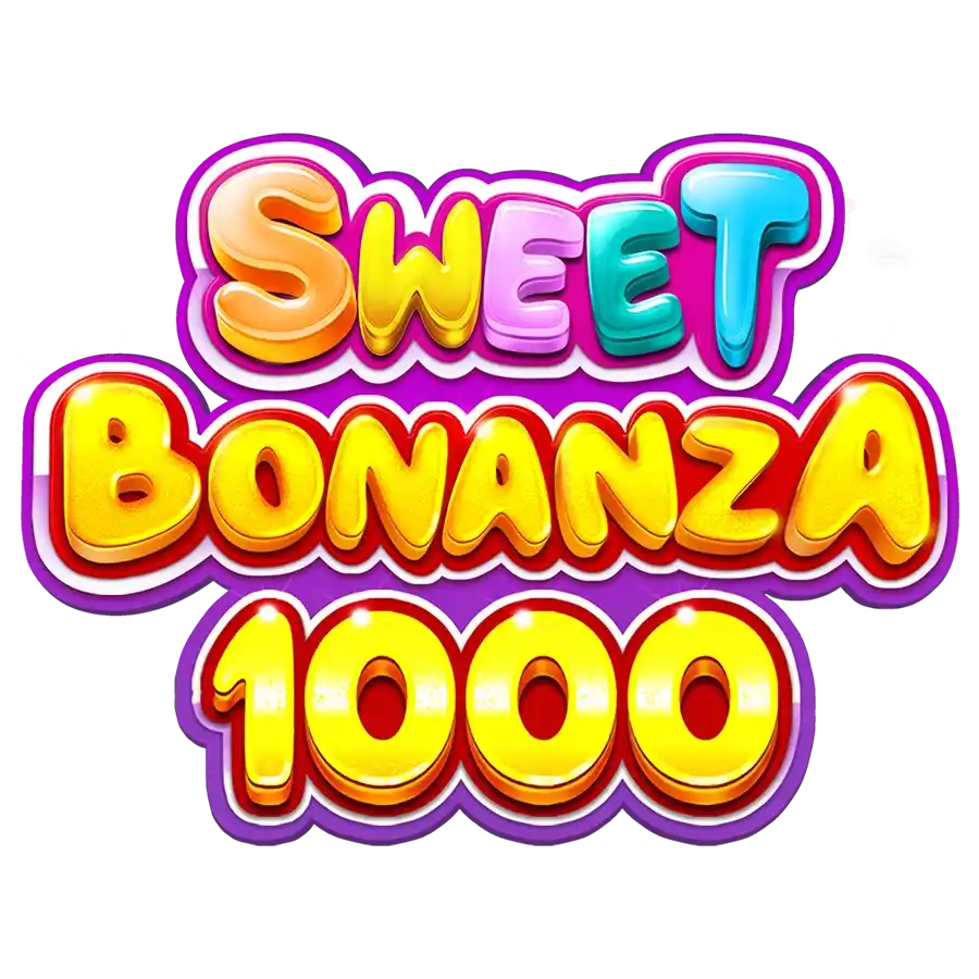 Sweet Bonanza 1000 slot logo by Pragmatic Play at O'Reels Casino UKSweet Bonanza 1000